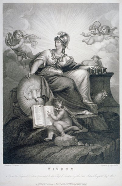 "الحكمة" ، 1794. بواسطة بنيامين سميث