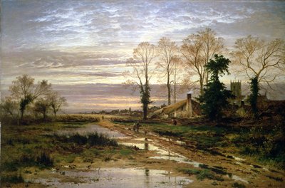 فبراير شغل دايك ، 1881 بواسطة Benjamin Williams Leader