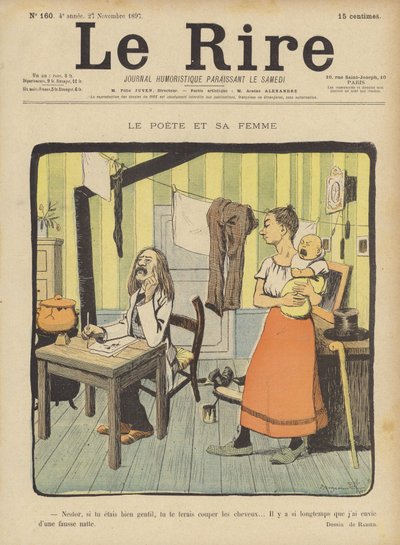 رسم توضيحي لـ Le Rire بواسطة Benjamin Rabier