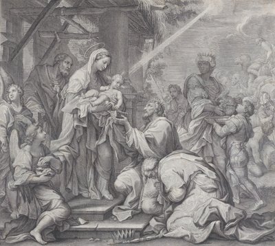 عبادة المجوس ، 1714 - 24. بواسطة Benoît Farjat