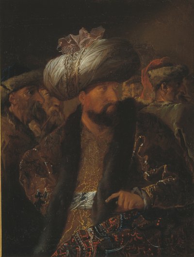 مجموعة من الرجال الأتراك بواسطة Benoît Le Coffre
