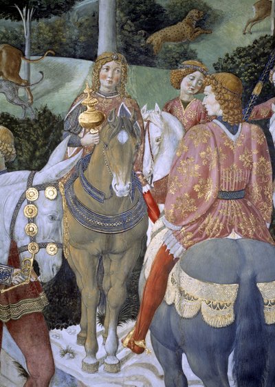  بواسطة Benozzo di Les di Sandro Gozzoli