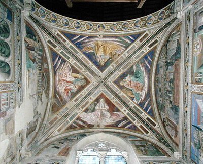 حلقات من حياة القديس أوغسطين ، من سقف الكورال ، 1463-65 بواسطة Benozzo di Les di Sandro Gozzoli