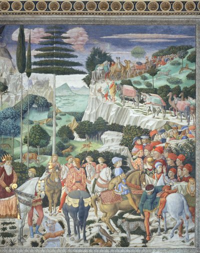  بواسطة Benozzo di Les di Sandro Gozzoli