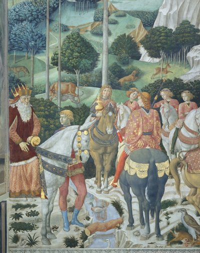  بواسطة Benozzo di Les di Sandro Gozzoli