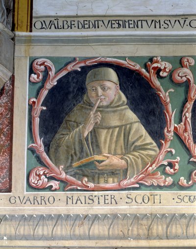 جون دونز سكوتس (c.1265-c.1308) 1450 بواسطة Benozzo di Les di Sandro Gozzoli
