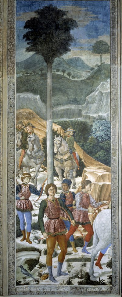  بواسطة Benozzo di Les di Sandro Gozzoli