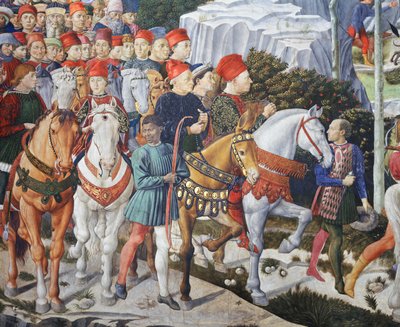  بواسطة Benozzo di Les di Sandro Gozzoli