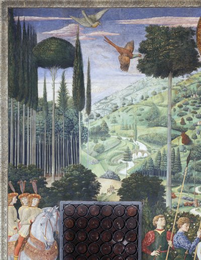  بواسطة Benozzo di Les di Sandro Gozzoli