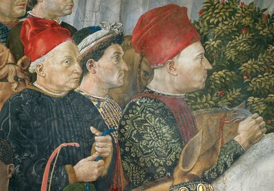 موكب الملوك المجوس إلى بيت لحم بواسطة Benozzo di Les di Sandro Gozzoli