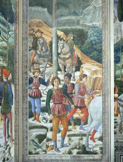 رحلة المجوس بواسطة Benozzo di Les di Sandro Gozzoli