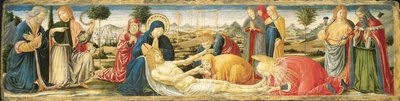 الرثاء على المسيح الميت بواسطة Benozzo di Les di Sandro Gozzoli
