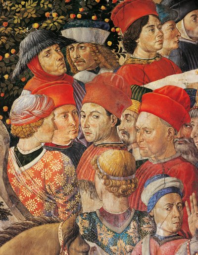 موكب المجوس بواسطة Benozzo di Les di Sandro Gozzoli