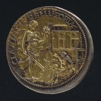 ميدالية تصور شخصية مجازية ، 1533 (عكس 18062) (في المقابل انظر 119186) بواسطة بنفينوتو تشيليني