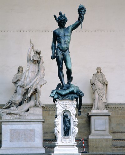 برسيوس برأس ميدوسا ، 1545-54 (برونزي) بواسطة Benvenuto Cellini