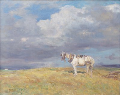 حصان أبيض، حوالي عام 1910 (زيت على قماش) بواسطة بيبي سياردي