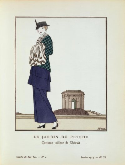 LE JARDIN DU PEYROU - زي مصنوع خصيصًا من Chéruit بواسطة برنارد بوتيه دي مونفيل