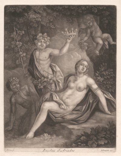 Bacchus et Ariadne بواسطة برنارد لنس