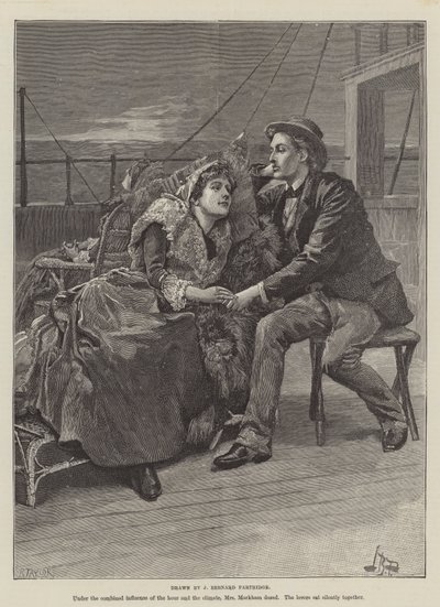 الحملة الصليبية لـ Excelsior ، بواسطة Bret Harte engraving بواسطة برنارد بارتريدج
