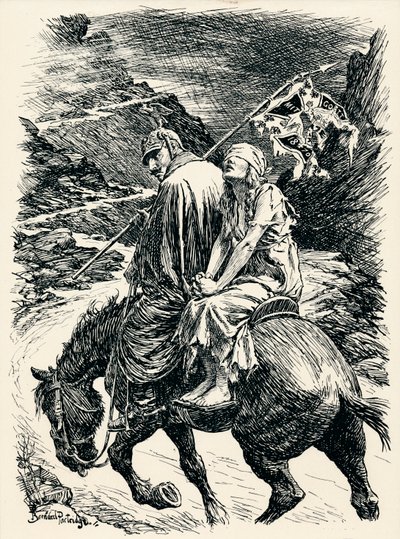 طريق النصر - المرحلة السادسة ، c1920 بواسطة برنارد بارتريدج