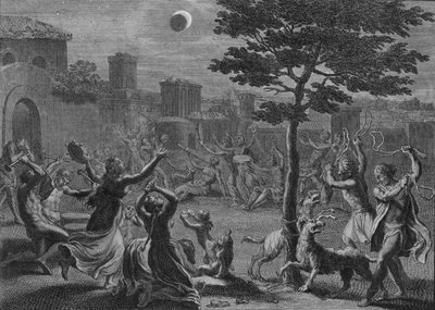خراب البيروفيين خلال Moonclipse ، 1723. بواسطة برنارد بيكارت