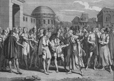 كيف تزوج لينكاس من دمه ، 1723. بواسطة برنارد بيكارت