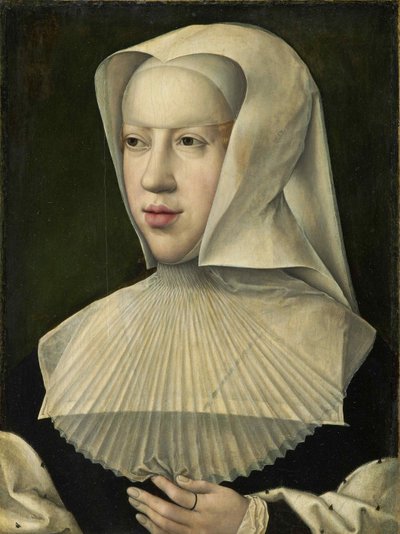 صورة لمارجريت النمسا 1480-1530. بواسطة برنارد فان أورلي