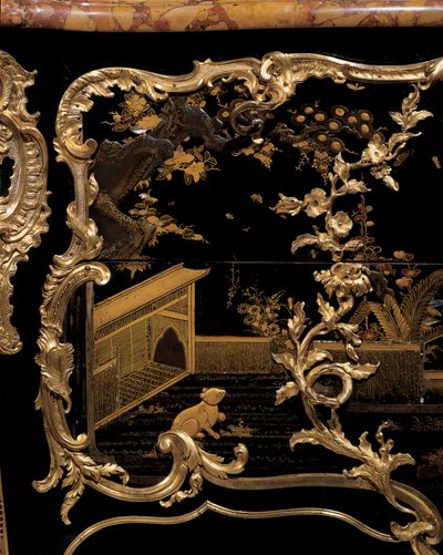 خزانة ذات أدراج ، 1745 بواسطة برنارد فان ريزنبرغ الثاني