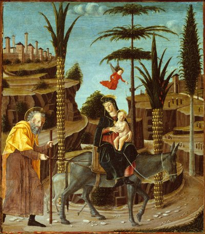 الرحلة إلى مصر ، ج. 1485. بواسطة برناردينو بوتينوني