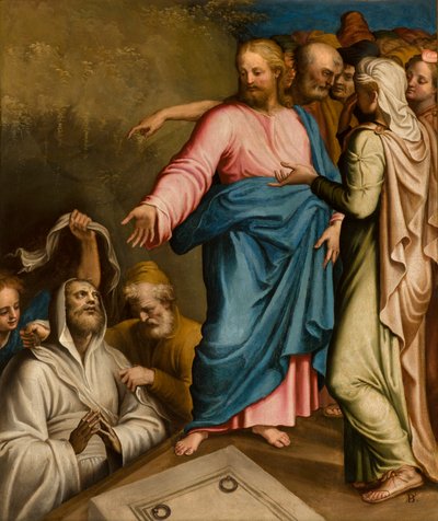 كنيسة SS Sacrament ، أولًا تمتد على الجانب الجنوبي ، برناردينو كامبي ، لافندر القدم 1569 بواسطة برناردينو كامبي