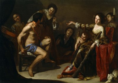 هرقل و Omphale ، ج. 1640 بواسطة برناردو كافالينو