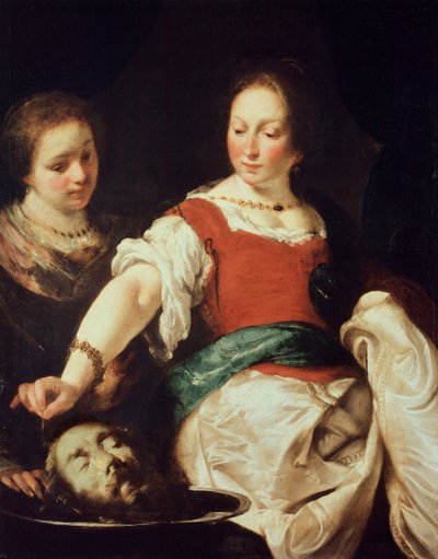 Strozzi ، برناردو (1581-1644) زيت سالومي على قماش بعد 1630 Staatliche Museen ، برلين 124x94 بواسطة برناردو ستروزي