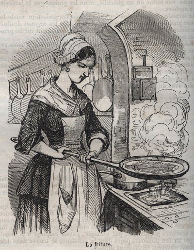 La friture - نقش في "La Physiologie du gout" لـ Jean Anthelme Brillat Savarin (Brillat-Savarin بواسطة بيرتال