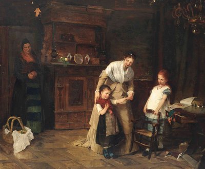 أصدقاء جدد ، 1875 بواسطة بيرثا ويجمان