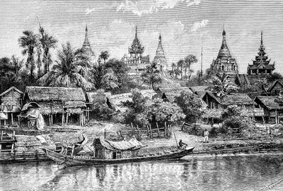ينان جيونج ، ميانمار ، 1895. بواسطة أوغست برتراند