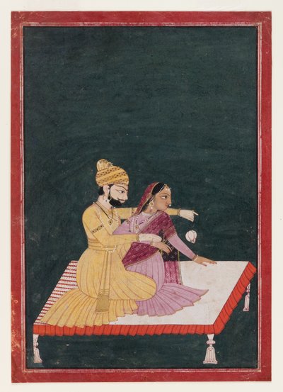 Harsha Hambira Kalyana Raga ، قبل 1795 (مرحاض وذهب على ورق) بواسطة Bhagvan attr. ل Bhagvan attr. ل