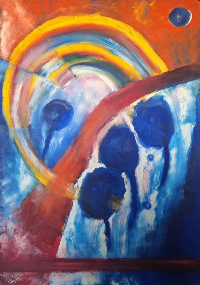 منظر طبيعي مركزي بواسطة 