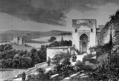 ال ميزكيتا ، قرطبة ، إسبانيا ، 1849. بواسطة بيسون وكوتارد