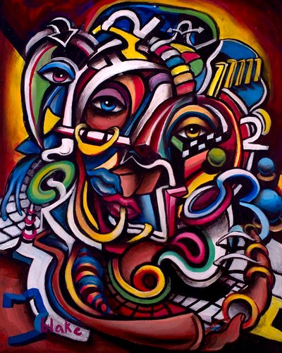 سلسلة الساعات ، رقم 4 ، ج .2022 (رقمي) بواسطة بليك مونك