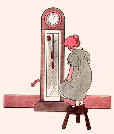 Hickory، Dickory، Dock !، بواسطة Blanche Fisher Wright بواسطة بلانش فيشر رايت