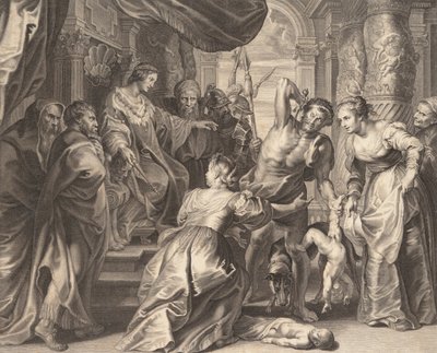 دينونة سليمان 1595-1633. بواسطة Boetius Adams Bolswert