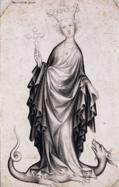 القديسة مارغريت ، c.1410 بواسطة سيد البوهيمي