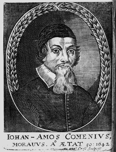 يوهان أموس كومينيوس ، 1642 بواسطة المدرسة البوهيمية