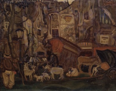 باريس القديمة ، 1913 بواسطة بوريس دميتريفيتش جريجورييف