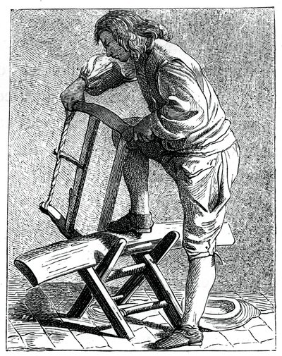 قاطع خشب ، 1737-1742. بواسطة Bouchardon