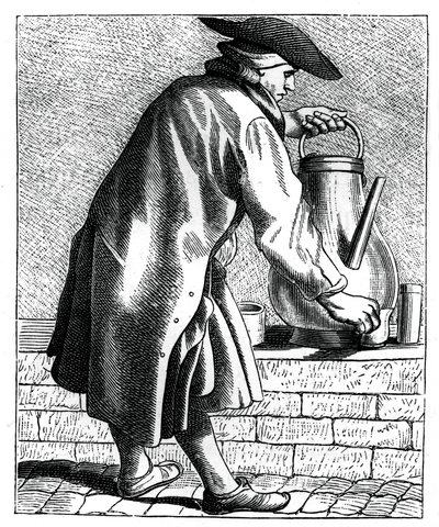 كافيه! مقهى! ، 1737-1742. بواسطة Bouchardon