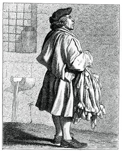 جلود الأرانب !، 1737-1742. بواسطة Bouchardon