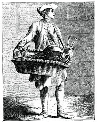 شراء ملاعق ودبابيس كاملة! ، 1737-1742. بواسطة Bouchardon