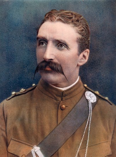 المقدم د. لومسدين ، جندي بريطاني ، 1902. بواسطة بورن وشيبارد