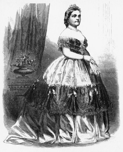 السيدة لينكولن ، c1860s. بواسطة برادي
